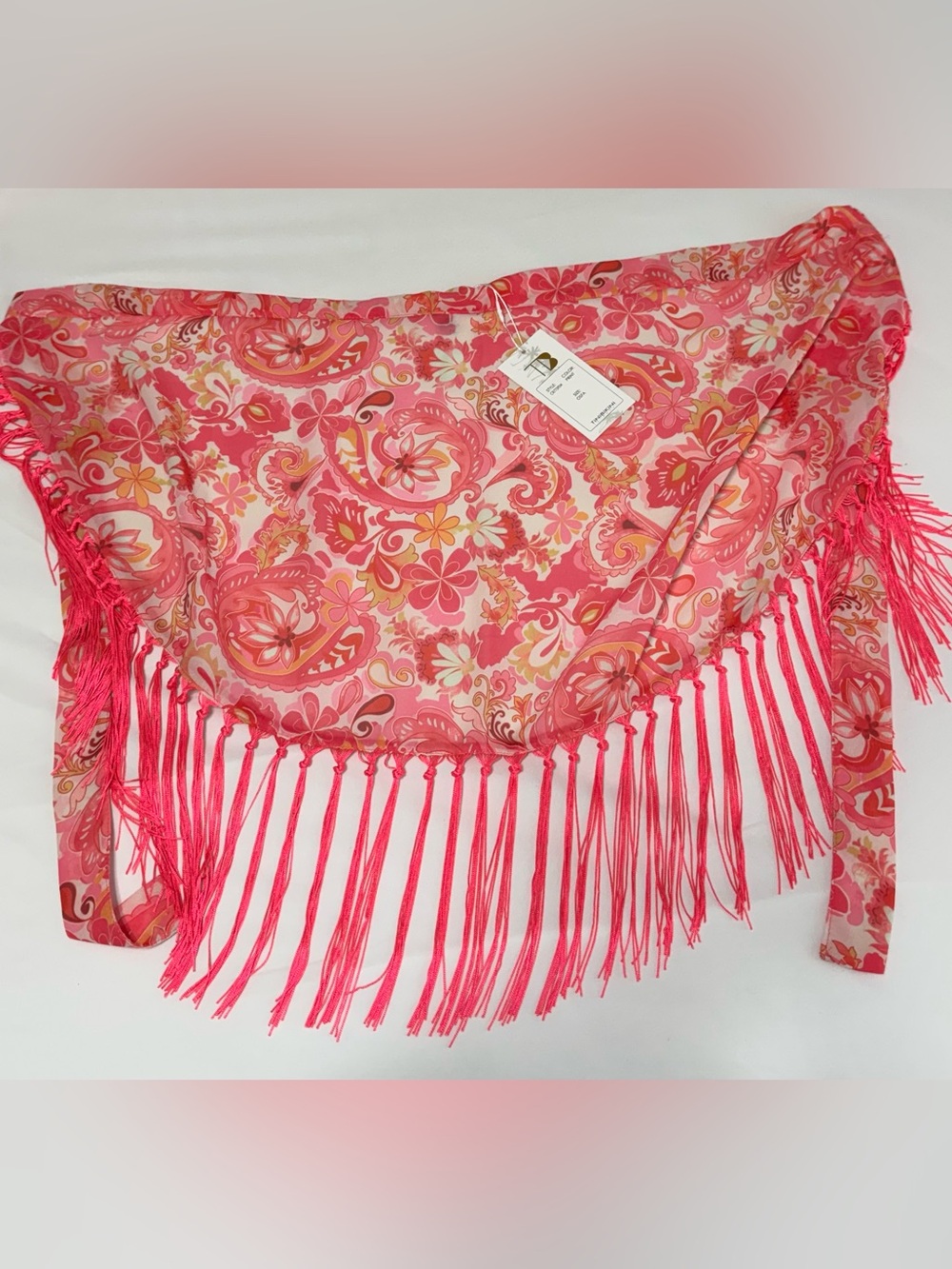 Fringe 70s style cover up